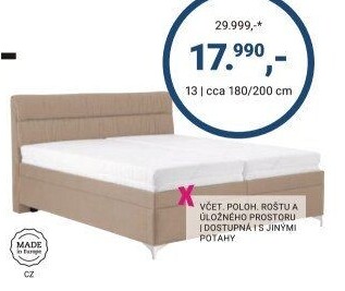 ČALOUNĚNÁ POSTEL „ALORA“