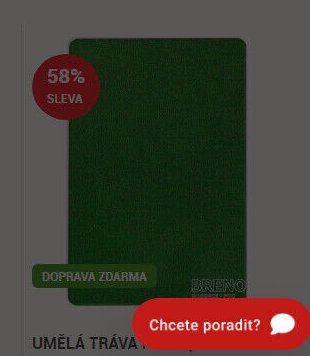 UMĚLÁ TRÁVA