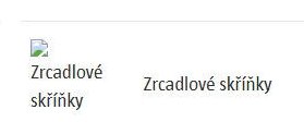 Zrcadlové skříňky
