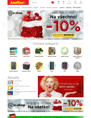 akční leták bauMax 28.12.2022-3.1.2023