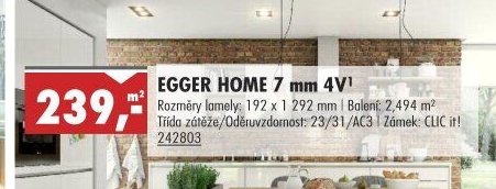Egger Home 7 mm 4V