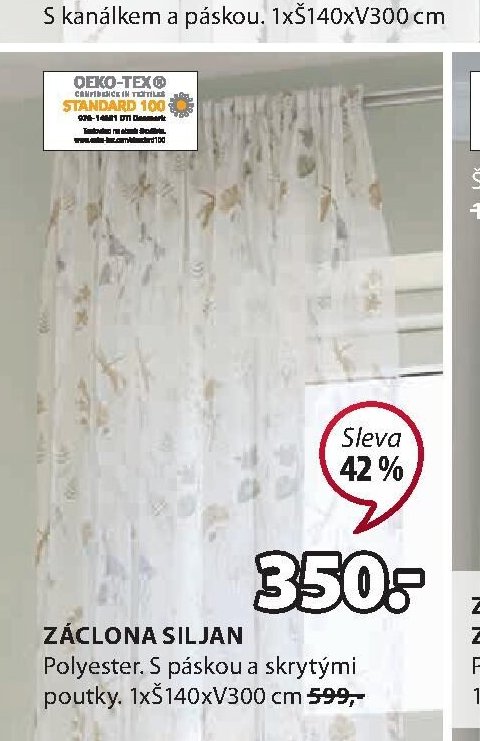Záclona SILJAN
