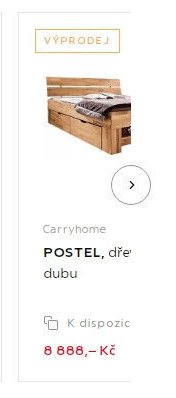 Carryhome POSTEL, dře dubu