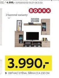 Obývací stěna, šířka cca 230 cm