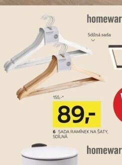 Sada ramínek na šaty, 5dílná
