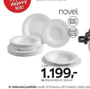 19 JÍDELNÍ SERVIS, 12DÍLNÝ