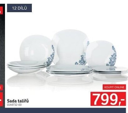 Sada talířů