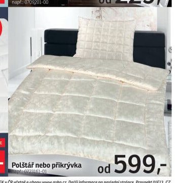 Polštář nebo přikrývka
