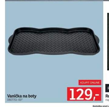 Vanička na boty