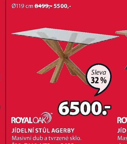 Jídelní stůl AGERBY