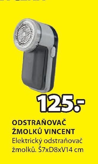 ODSTRAŇOVAČ ŽMOLKŮ VINCENT