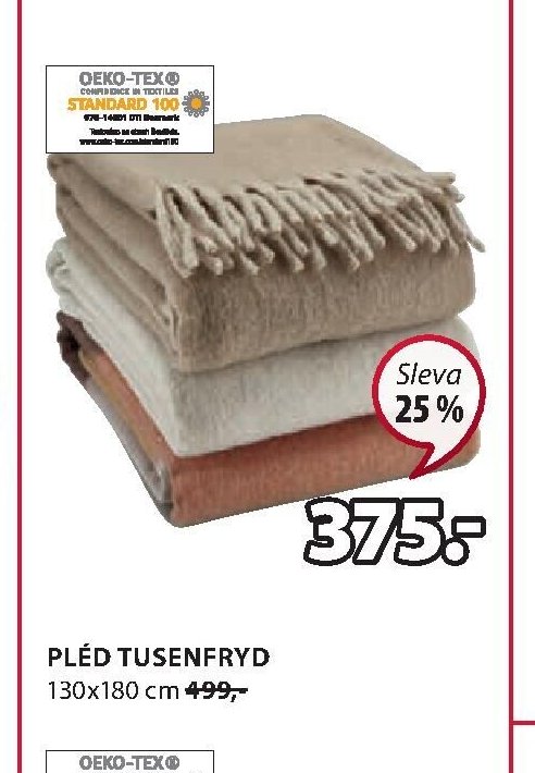 PLÉD TUSENFRYD