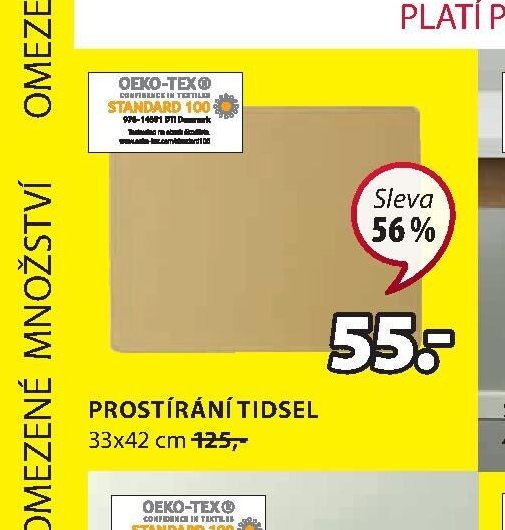 PROSTÍRÁNÍ TIDSEL