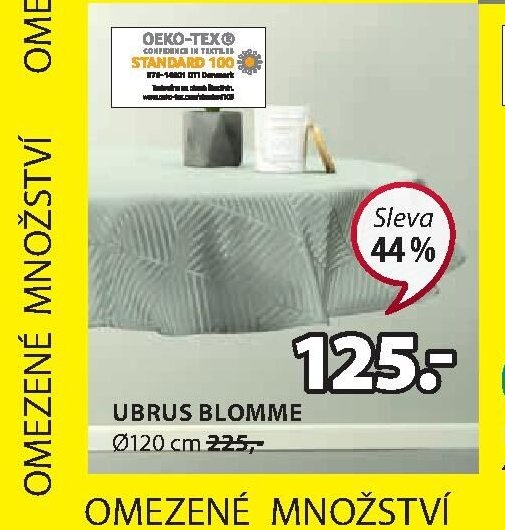 UBRUS BLOMME