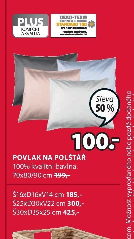 Povlak na polštář