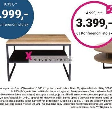 Konferenční stolek