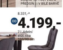 Jídelní stůl, cca 160/90 cm