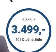 Otočná židle