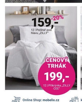 Polštář pod hlavu „ZILLY“