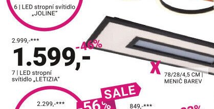 LED stropní svítidlo ,LETIZIA