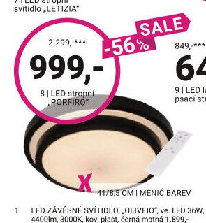LED stropní ,PORFIRO