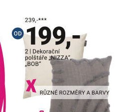Dekorační polštáře NIZZA, BOB