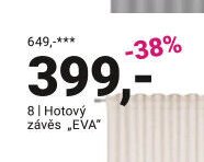 Hotový závěs EVA