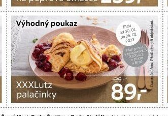 XXXLutz palačinky