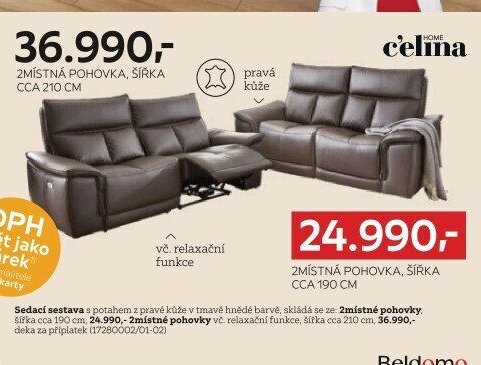 2místná pohovka