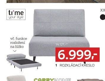 1 ROZKLÁDACÍ KŘESLO