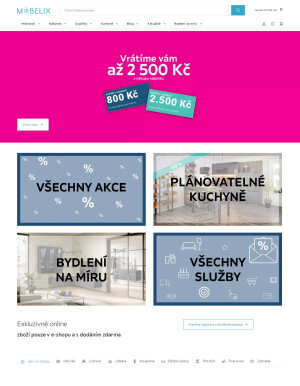 akční leták Möbelix 31.1.2023-6.2.2023