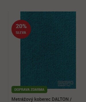 Metrážový koberec DALTON /