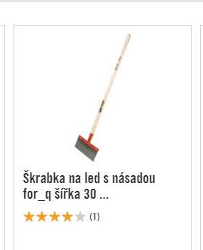 Škrabka na led s násadou for_q šířka 30 ...