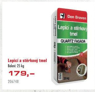 Lepicí a stěrkový tmel QUARTZ FASÁDA