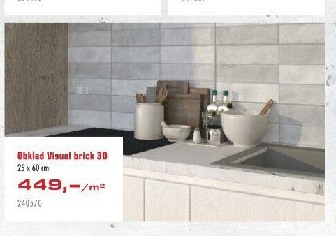 Obklad Visual brick 3D