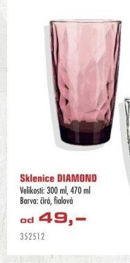 Sklenice DIAMOND