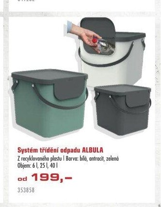 Systém třídění odpadu ALBULA