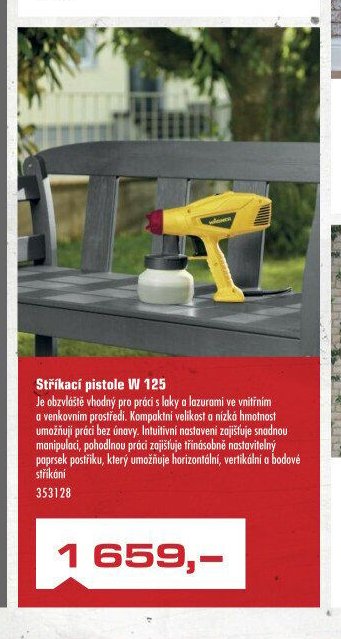 Stříkací pistole W 125