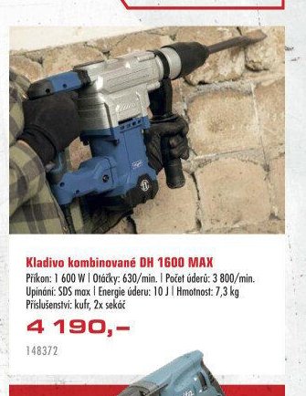 Kladivo kombinované DH 1600 MAX