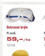 Ochranné brýle PC zorník