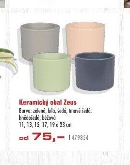 Keramický obal Zeus