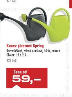 Konev plastová Spring
