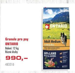 Granule pro psy ONTARIO