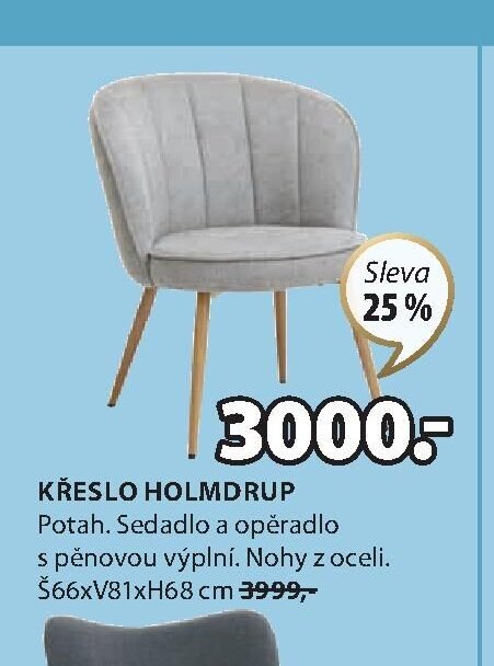 KŘESLO HOLMDRUP