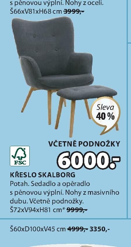 KŘESLO SKALBORG