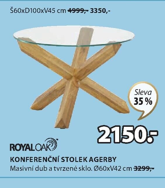 KONFERENČNÍ STOLEK AGERBY