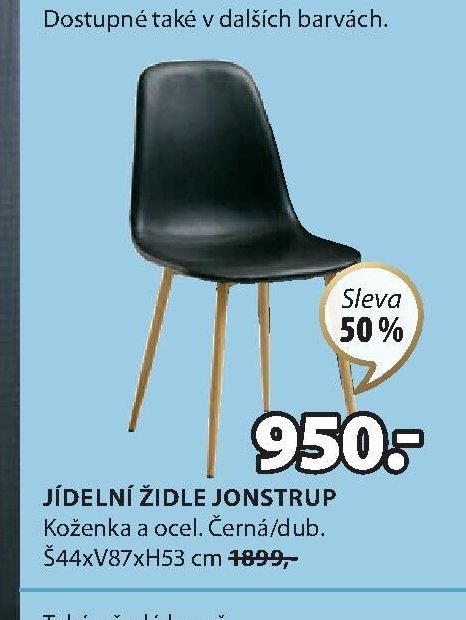 JÍDELNÍ ŽIDLE JONSTRUP