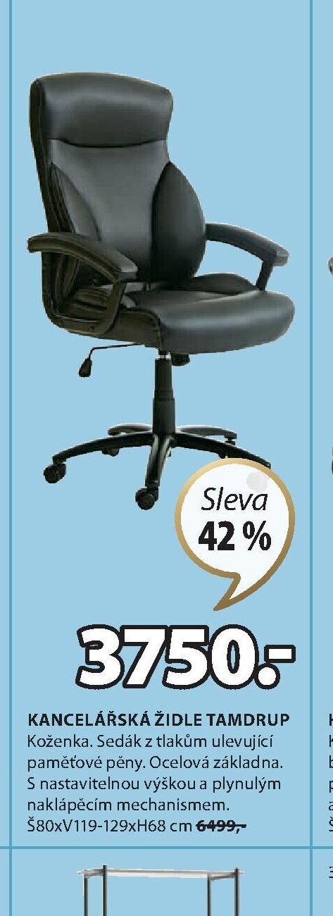 KANCELÁŘSKÁ ŽIDLE TAMDRUP