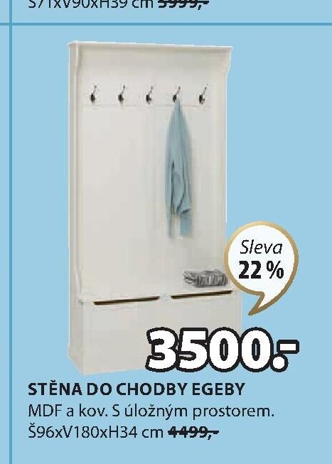 STĚNA DO CHODBY EGEBY
