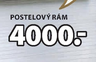 Postelový rám
